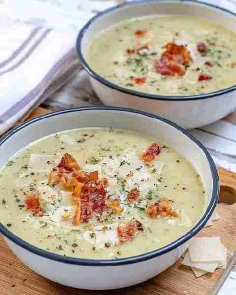 Creamy Zucchini + Potato Soup "I just made this today, it was amazing!" -Jill Zellmer "I just made...