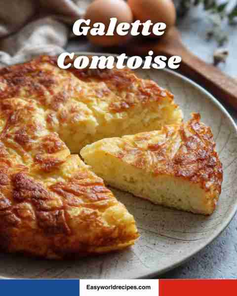 🥞 Galette Comtoise A specialty from Franche-Comté made with choux pastry and flavored with orange b...