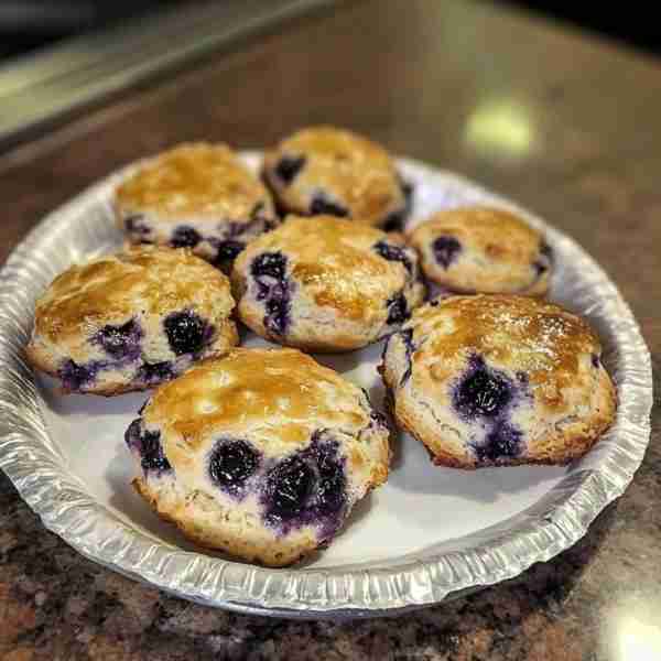 Blueberry Biscuits! These are excellent!!!! So easy and soooo good! Recipe is hard to find so here i...
