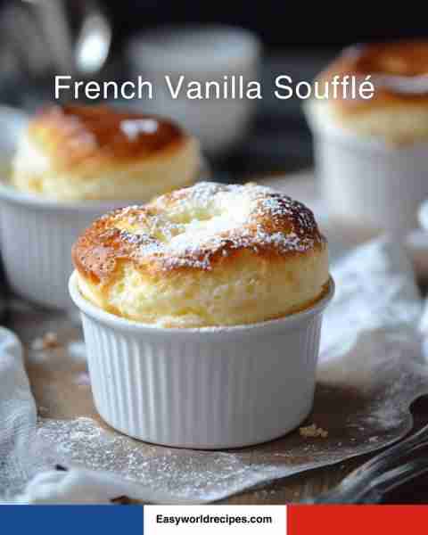 French Vanilla Soufflé — The best recipe! Find it below ⬇️