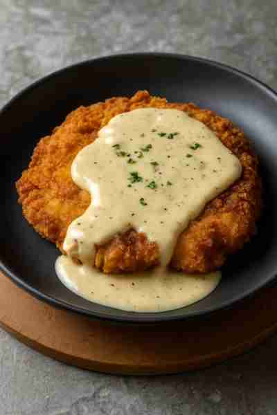 Chicken Fried Steak & Gravy This Southern classic from deesviral brings crispy, golden steak togethe...