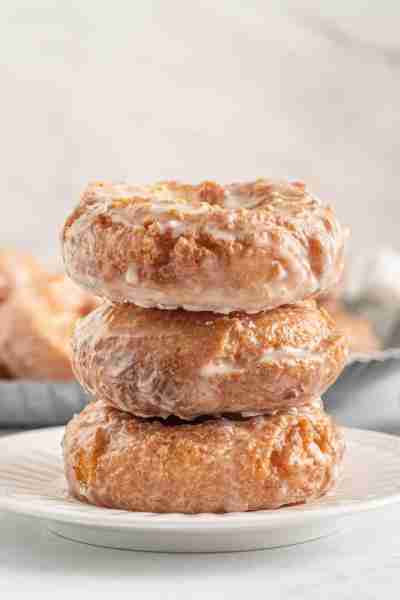 Soft and cakey on the inside and slightly crunchy on the outside, these Old Fashioned Donuts are jus...