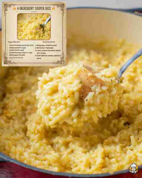 🍚 My mama used to call this her “busy-day rice.” It’s creamy, simple, and somehow feels like comfor...