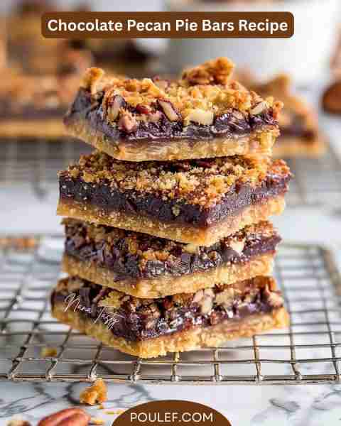 Chocolate Pecan Pie Bars Recipe Chocolate Pecan Pie Bars are a delightful twist on the classic pecan...