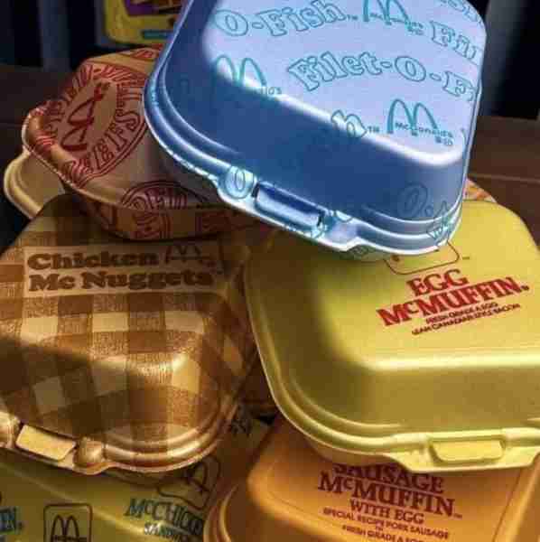Are you old enough to remember the styrofoam containers? McDonalds agreed on November 1, 1990 to sto...