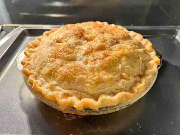 I made an apple pie today. My grandmother’s pie crust recipe has been in the family for years. It wa...