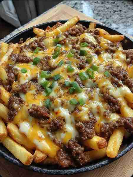 Philly Steak Cheese Fries Ingredients: 1 lb ribeye steak, thinly sliced 1 green bell pepper, sliced...