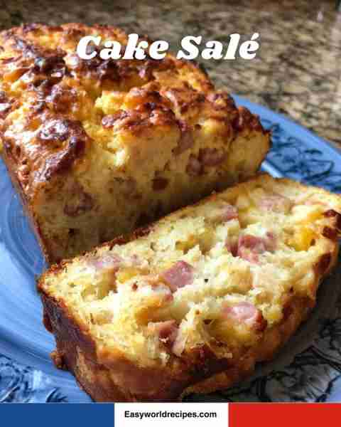 🥓🧀 Cake Salé Savory French loaf cake with ham and cheese, perfect for aperitif 🍷. Ingredients: •...