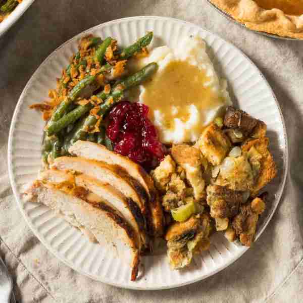 What's missing from this Thanksgiving plate?? 🤔