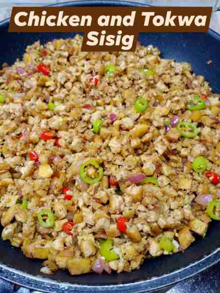 Chicken and Tokwa Sisig