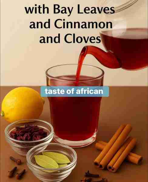 Mix hibiscus flowers with bay leaves, cinnamon, and cloves. Why should women do this? with Bay Leave...
