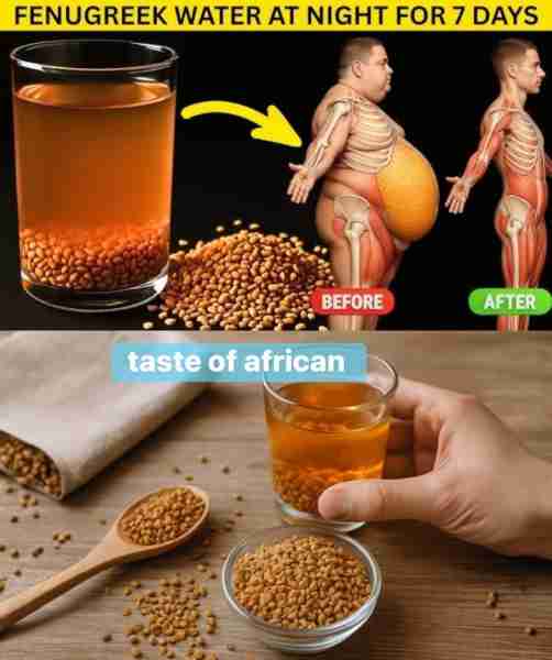 Drink Fenugreek Water at Night for 7 Days - Blood Sugar & Belly? (Doctors Never Say)