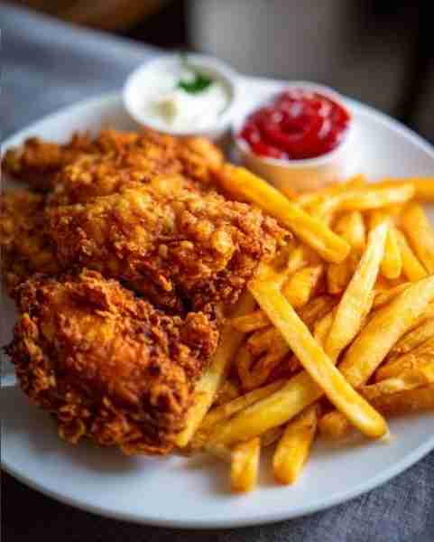 Crispy Baked Chicken Broast Golden, crunchy Recipe in First Coʍmеոτ💬⬇️