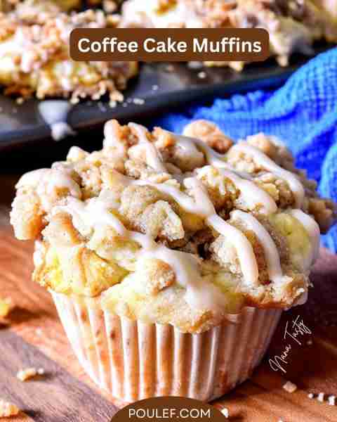 Coffee Cake Muffins Ingredients For Crumb Topping: ½ cup granulated sugar ½ cup packed brown sugar 1...