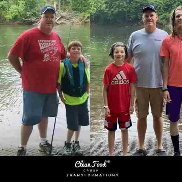 Shawn lost 48 Pounds with the Clean Eating Challenge! "My cholesterol is better than when I was in m...