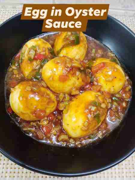 Egg in Oyster Sauce
