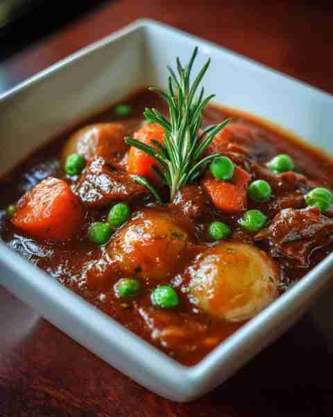 Beefless Stew INGREDIENT 3 garlic cloves, minced 2 carrots, sliced 2 celery stalks, chopped Recipe i...