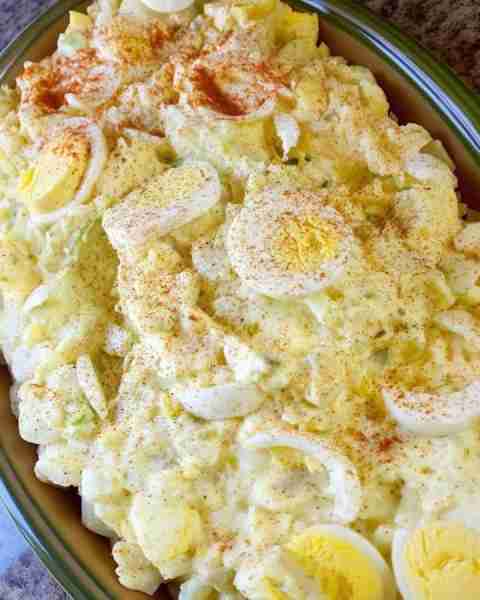 "This is the way my mother and my grandmother always made their potato salad!" - Recipe in cmt 😋👇