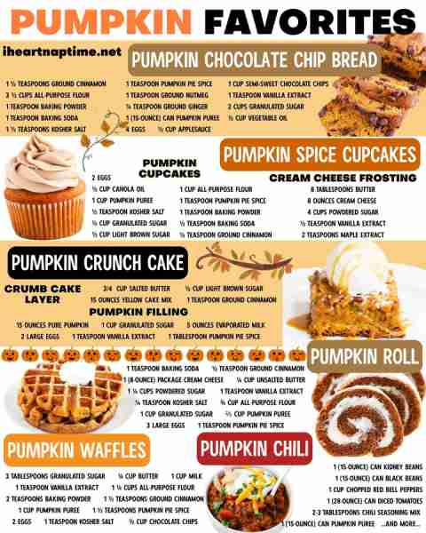 🎃🍂 Fall just isn’t complete without pumpkin everything! Here are some pumpkin favorites to bring o...