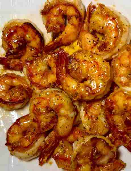 Honey garlic butter Ginger Shrimp… sensational flavor 🔥😋 #4u
