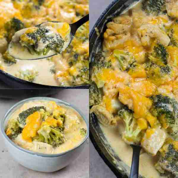 When you need some low carb comfort food try this Keto Broccoli Cheddar Chicken!
