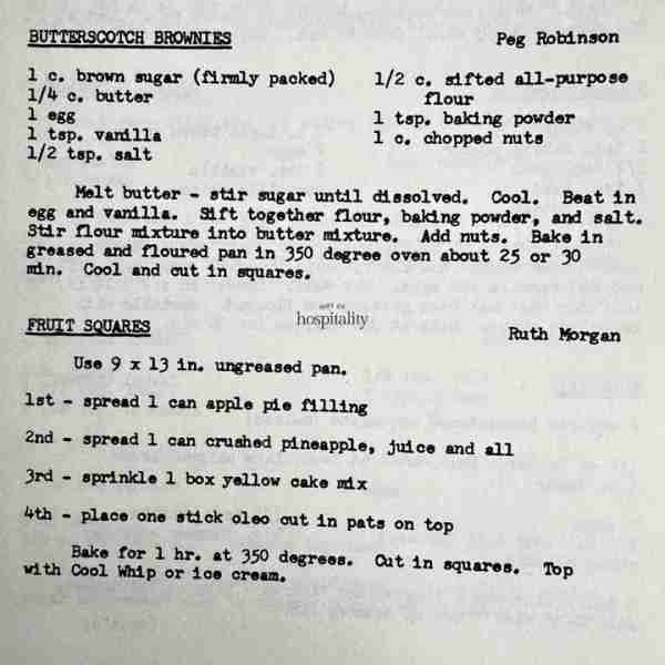 I know the "Fruit Squares" as dump cake. I haven't tried it with apple pie filling though—yum!