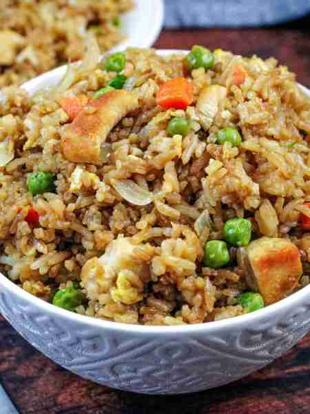 We love fried rice! This is a quick and easy version.
