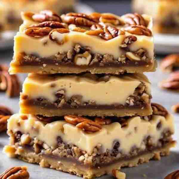 Step into a world of Creamy, Crunchy, and Caramelly goodness with these Homemade Caramel Pecan Delig...