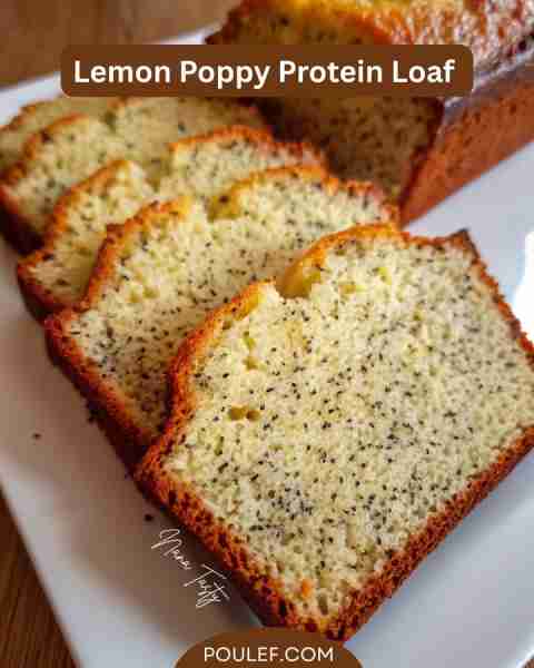 Lemon Poppy Protein Loaf 🍋🥧 – Moist, Sweet & Refreshing! Ingredients: 1 cup cottage cheese 2 large...