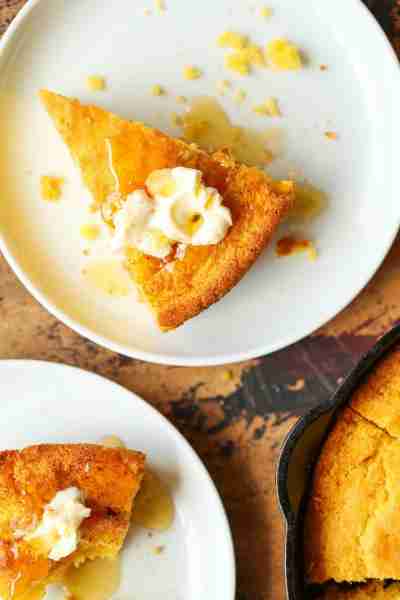 Buttermilk Cornbread - So easy! No mixer needed here! Amazingly moist and slightly sweet. A classic...