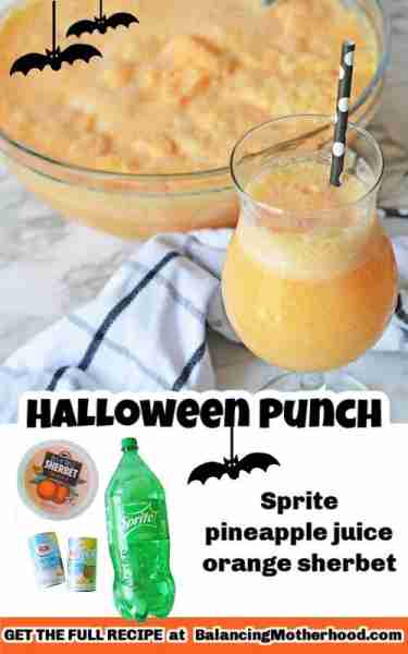👻 Halloween Punch! 🎃 Spooky and fun drink for your Halloween parties! Recipe Link 👇