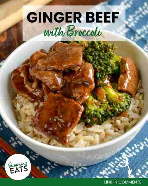 Delicious Ginger Beef and Broccoli, just like from the Chinese and ready in minutes quicker than you...