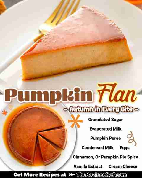 Pumpkin Flan is so rich and creamy! 🎃🧡 INGREDIENTS 1 cup granulated sugar 4 oz cream cheese, room...