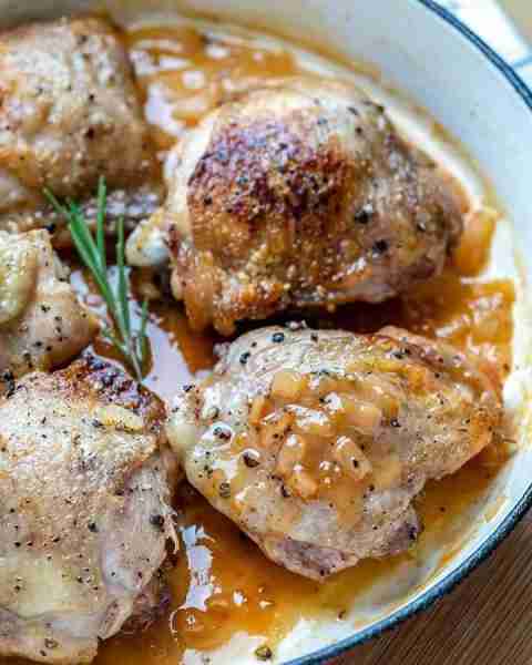 Apple Cider Chicken Thighs
