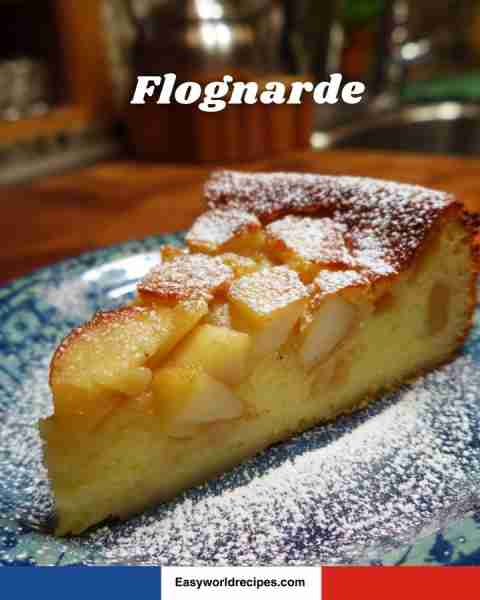 🍐🥧 Flognarde A rustic French dessert similar to clafoutis, made with apples or pears baked in a cu...