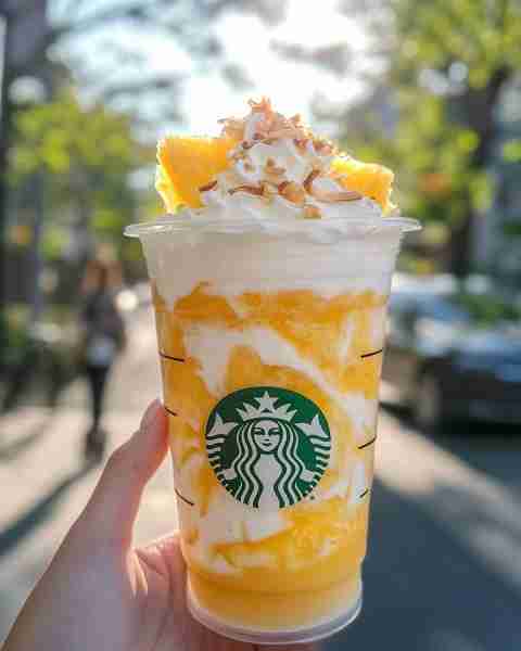 ✨ Pineapple Coconut Refresher 🍍🥥 Tropical paradise in a cup! Sweet pineapple meets creamy coconut...